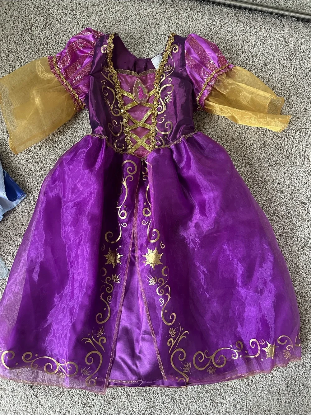 Rapunzel Princess Costume Dress